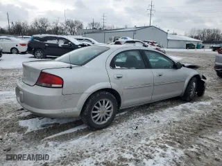2001 Chrysler Sebring LXi with VIN 1C3EL56U91N720152, listed as a Copart auction lot 87273794 with 84,222 mi miles and Salvage Title. Bid and sale history available at carsss.com. Image 3.
