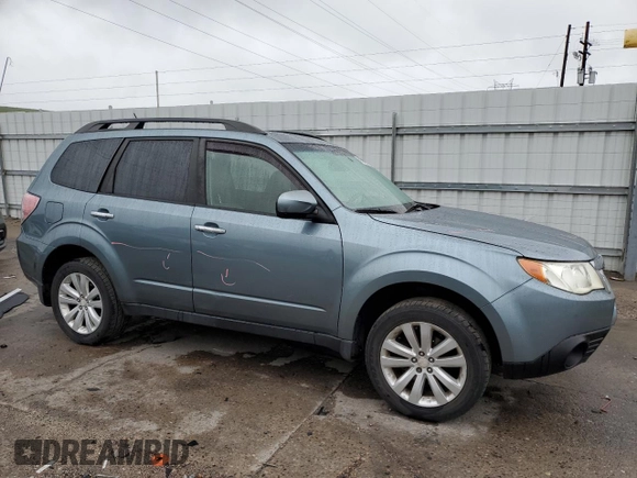 2012 Subaru Forester X Premium with VIN JF2SHADC7CH400060, listed as a Copart auction lot 59398835 with 131,826 mi miles and Salvage title. Bid and sale history available at DreamBid. Image 4.