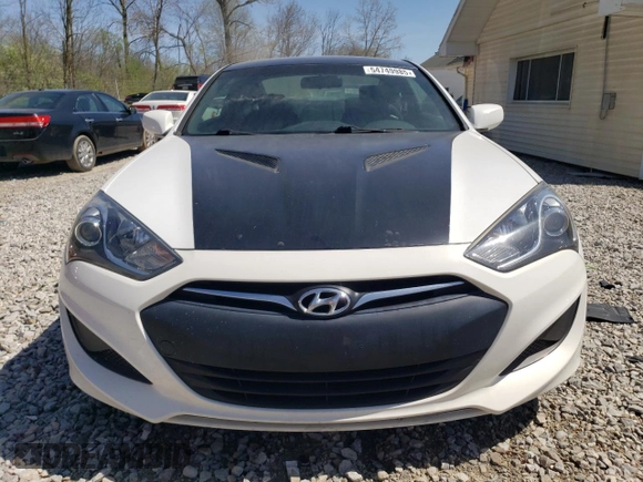 2013 Hyundai Genesis Coupe Premium z VIN KMHHT6KD5DU082282, wystawiony jako Copart lot #54749985 z przebiegiem 110 037 mil mil oraz Szkody całkowita. Historia ofert i sprzedaży dostępna na DreamBid. Obrazek 5.