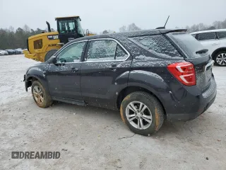 2016 Chevrolet Equinox LS with VIN 2GNALBEK6G6308672, listed as a Copart auction lot 45748275 with 113,115 mi miles and Salvage Title. Bid and sale history available at DreamBid. Image 2.