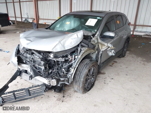 2020 Honda CR-V EX-L with VIN 2HKRW2H84LH683923, listed as a IAAI auction lot 41614813 with 1 mi miles. Bid and sale history available at carsss.com. Image 17.