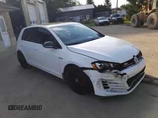 2017 Volkswagen Golf GTI S with VIN 3VW4T7AU9HM053417, listed as a Copart auction lot 68977944 with Not Provided miles and Salvage Title. Bid and sale history available at carsss.com. Image 4.