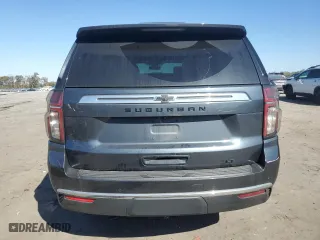 2021 Chevrolet Suburban LT with VIN 1GNSKCKD4MR482940, listed as a Copart auction lot 77072314 with 61,739 mi miles and Salvage Title. Bid and sale history available at carsss.com. Image 6.
