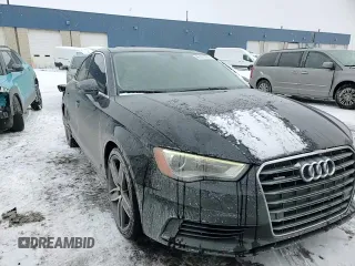 2015 Audi A3 2.0T Premium Plus with VIN WAUEFGFF6F1125982, listed as a Copart auction lot 46161475 with 129,183 mi miles and Salvage Title. Bid and sale history available at carsss.com. Image 10.