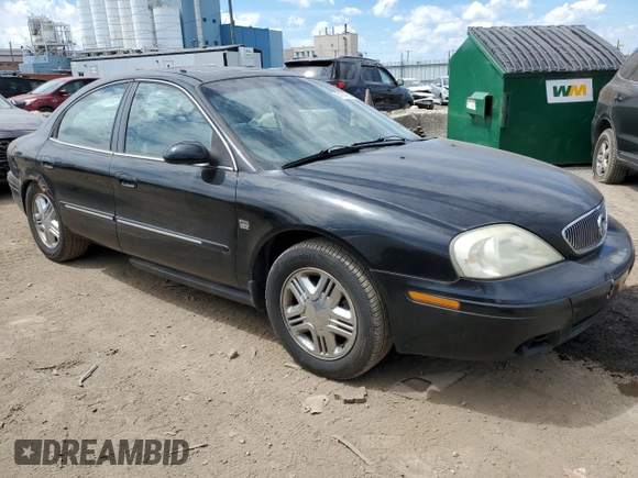 2004 Mercury Sable LS Premium with VIN 1MEHM55S04G604481, listed as a Copart auction lot 61749854 with 153,001 mi miles and Non Repairable. Bid and sale history available at carsss.com. Image 4.