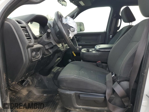 2022 Ram 2500 Tradesman with VIN 3C6UR5CL3NG130973, listed as a Copart auction lot 42159675 with 156,800 mi miles and Salvage Title. Bid and sale history available at carsss.com. Image 7.