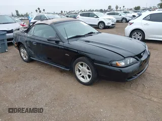 1998 Ford Mustang GT with VIN 1FAFP45X7WF273743, listed as a IAAI auction lot 42440313 with 157,574 mi miles and . Bid and sale history available at DreamBid. Image 1.