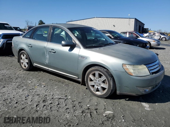 2008 Ford Taurus SEL with VIN 1FAHP24W38G139086, listed as a Copart auction lot 48554015 with 104,573 mi miles and Salvage Title. Bid and sale history available at carsss.com. Image 4.