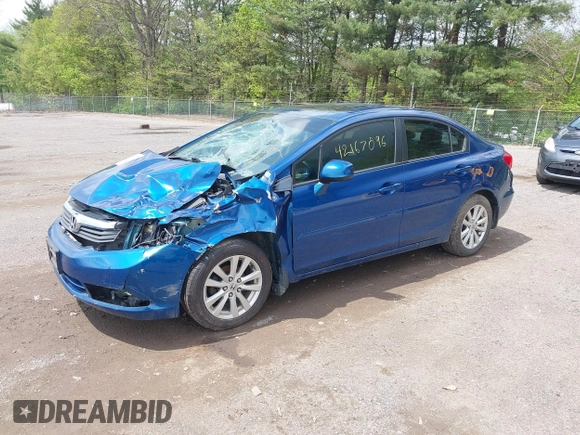 2012 Honda Civic EX with VIN 19XFB2F84CE002147, listed as a IAAI auction lot 42167096 with 182,449 mi miles and . Bid and sale history available at DreamBid. Image 19.
