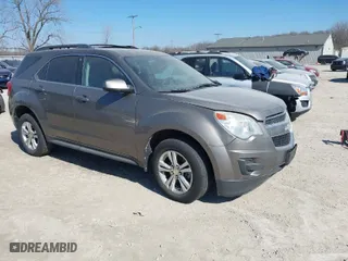 2012 Chevrolet Equinox LT w/1LT with VIN 2GNFLEEK2C6126341, listed as a IAAI auction lot 41764111 with 156,237 mi miles. Bid and sale history available at carsss.com. Image 1.