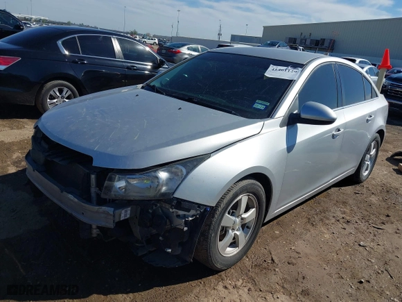 2014 Chevrolet Cruze 1LT with VIN 1G1PC5SB5E7102581, listed as a IAAI auction lot 41461129 with 65,405 mi miles. Bid and sale history available at carsss.com. Image 2.