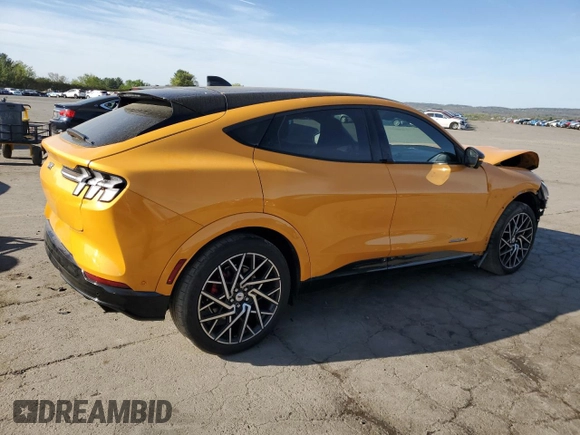 2021 Ford Mustang Mach-E GT z VIN 3FMTK4SX6MME02256, wystawiony jako Copart lot #54113365 z przebiegiem 6 194 mil mil oraz Szkoda całkowita • Salvage title. Historia ofert i sprzedaży dostępna na DreamBid. Obrazek 3.