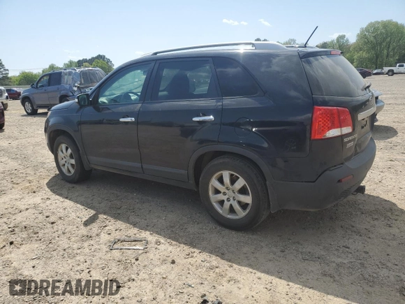 2013 Kia Sorento LX with VIN 5XYKT4A6XDG364050, listed as a Copart auction lot 52725905 with 166,866 mi miles and Salvage title. Bid and sale history available at DreamBid. Image 2.