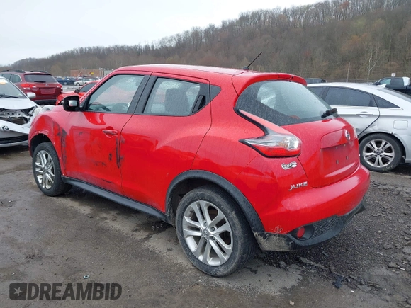 2015 Nissan Juke S with VIN JN8AF5MV8FT559264, listed as a IAAI auction lot 41961274 with 140,550 mi miles and . Bid and sale history available at DreamBid. Image 3.