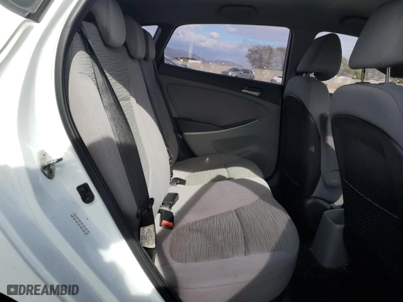 2017 Hyundai Accent SE with VIN KMHCT5AE1HU352080, listed as a Copart auction lot 53010325 with 126,241 mi miles and Clean Title. Bid and sale history available at carsss.com. Image 10.