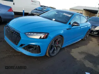 2021 Audi RS 5 Sportback z VIN WUAAWCF54MA902774, wystawiony jako Copart lot #74734553 z przebiegiem 17 108 mil mil oraz . Historia ofert i sprzedaży dostępna na DreamBid. Obrazek 1.