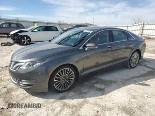 2016 Lincoln MKZ with VIN 3LN6L2JK9GR618890, listed as a Copart auction lot 43691555 with 140,789 mi miles and Salvage Title. Bid and sale history available at carsss.com. Image 1.