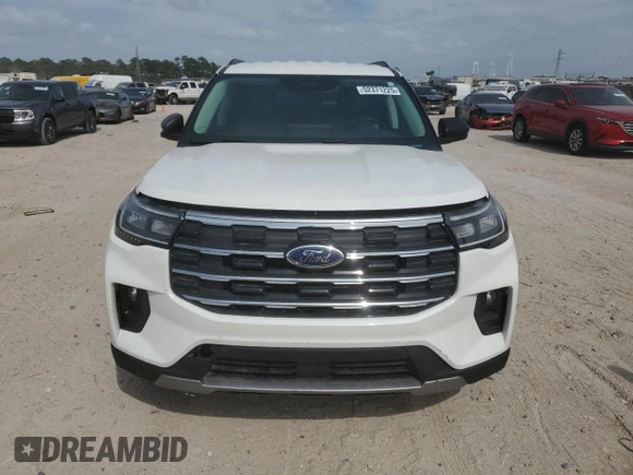 2025 Ford Explorer Active with VIN 1FMUK7DH7SGA38500, listed as a Copart auction lot 52371225 with Not Provided miles and Non Repairable. Bid and sale history available at carsss.com. Image 5.