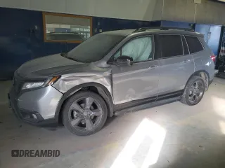 2021 Honda Passport Touring with VIN 5FNYF8H93MB010192, listed as a Copart auction lot 83013954 with Not Provided miles and Salvage Title. Bid and sale history available at carsss.com. Image 1.