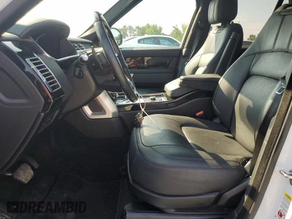 2018 Land Rover Range Rover HSE with VIN SALGS2RK6JA505795, listed as a Copart auction lot 65887004 with 24,926 mi miles and Salvage title. Bid and sale history available at DreamBid. Image 7.
