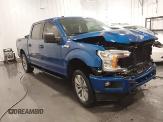 2018 Ford F-150 XL с VIN 1FTEW1EP0JKE92891, выставлен на аукционе IAAI как лот 41310007 с пробегом 67 331 миль миль и . История ставок и продаж доступна на DreamBid. Изображение 1.