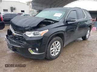 2018 Chevrolet Traverse LT Cloth with VIN 1GNERGKW3JJ199442, listed as a IAAI auction lot 41896347 with 74,806 mi miles and . Bid and sale history available at DreamBid. Image 18.