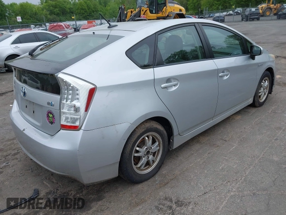 2010 Toyota Prius II with VIN JTDKN3DUXA0001196, listed as a IAAI auction lot 42246433 with 191,054 mi miles and . Bid and sale history available at DreamBid. Image 4.