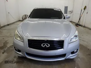 2012 Infiniti M37 with VIN JN1BY1AP8CM333985, listed as a Copart auction lot 81741654 with 142,745 mi miles and Salvage Title. Bid and sale history available at carsss.com. Image 5.