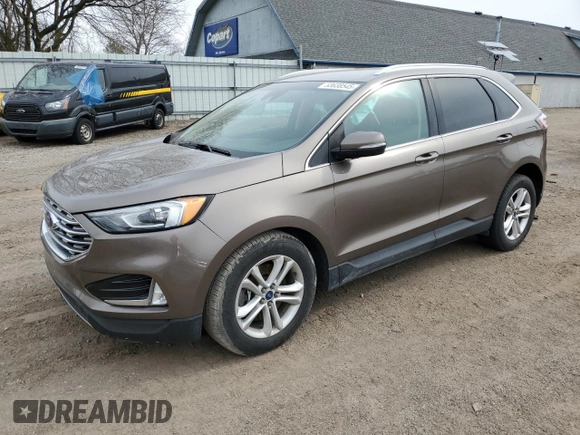 2019 Ford Edge SEL with VIN 2FMPK4J9XKBC28419, listed as a Copart auction lot 53638545 with 170,073 mi miles and Clean Title. Bid and sale history available at carsss.com. Image 1.