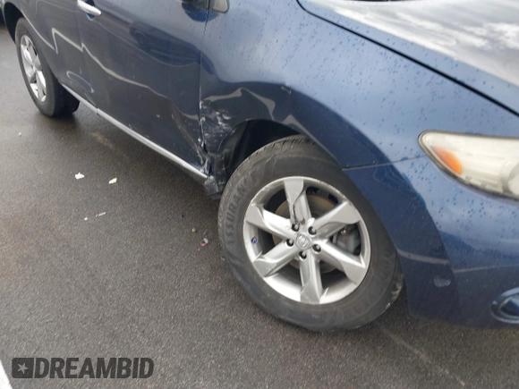 2010 Nissan Murano S z VIN JN8AZ1MU0AW014321, wystawiony jako IAAI lot #38207707 z przebiegiem Nie podano mil oraz . Historia ofert i sprzedaży dostępna na DreamBid. Obrazek 6.