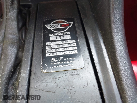1993 Chevrolet Corvette with VIN 1G1YY23P8P5119386, listed as a IAAI auction lot 42479976 with 101,770 mi miles and . Bid and sale history available at DreamBid. Image 14.