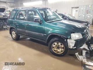 2000 Honda CR-V LX with VIN JHLRD1849YC031558, listed as a Copart auction lot 47536835 with 217,488 mi miles and Salvage Title. Bid and sale history available at carsss.com. Image 4.