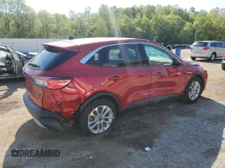 2021 Ford Escape SE with VIN 1FMCU0G65MUA92051, listed as a Copart auction lot 52252605 with 52,667 mi miles and Salvage title. Bid and sale history available at DreamBid. Image 3.