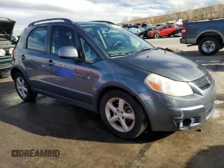 2008 Suzuki SX4 with VIN JS2YB413085110824, listed as a Copart auction lot 86763434 with 99,572 mi miles and Salvage Title. Bid and sale history available at carsss.com. Image 4.