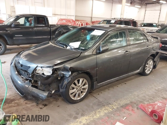 2010 Toyota Corolla with VIN 2T1BU4EE8AC510757, listed as a IAAI auction lot 41589152 with 164,857 mi miles. Bid and sale history available at carsss.com. Image 2.