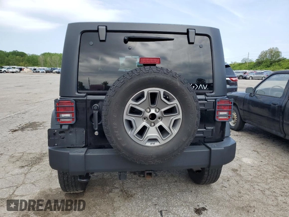 2014 Jeep Wrangler Unlimited Sport with VIN 1C4BJWDG6EL320381, listed as a Copart auction lot 51051704 with 163,127 mi miles and Salvage Title. Bid and sale history available at carsss.com. Image 6.