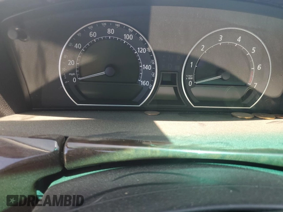 2008 BMW 7 Series 750i with VIN WBAHL835X8DT13297, listed as a Copart auction lot 61523864 with Not Provided miles and Salvage Title. Bid and sale history available at DreamBid. Image 9.