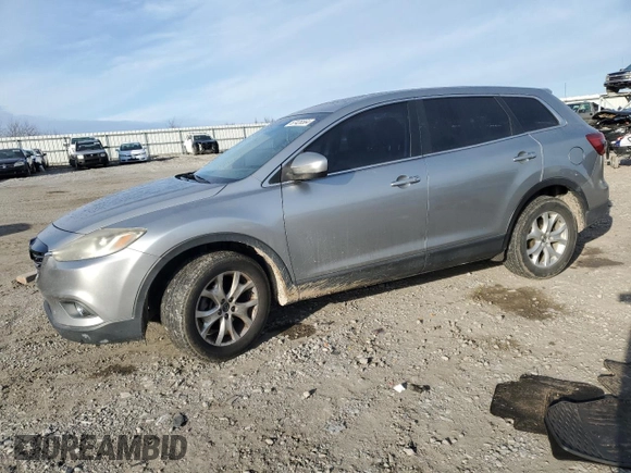 2013 Mazda CX-9 Touring with VIN JM3TB3CVXD0401326, listed as a Copart auction lot 87426564 with 151,882 mi miles and Salvage Title. Bid and sale history available at carsss.com. Image 1.