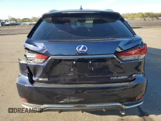2021 Lexus RX 450h F Sport z VIN 2T2YGMDA9MC065638, wystawiony jako Copart lot #85436654 z przebiegiem 18 650 mil mil oraz Szkoda całkowita • Salvage title. Historia ofert i sprzedaży dostępna na DreamBid. Obrazek 6.