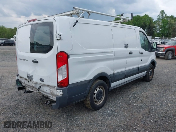 2016 Ford Transit Cargo with VIN 1FTYE1ZM8GKA63622, listed as a IAAI auction lot 41887397 with 153,206 mi miles and . Bid and sale history available at carsss.com. Image 4.