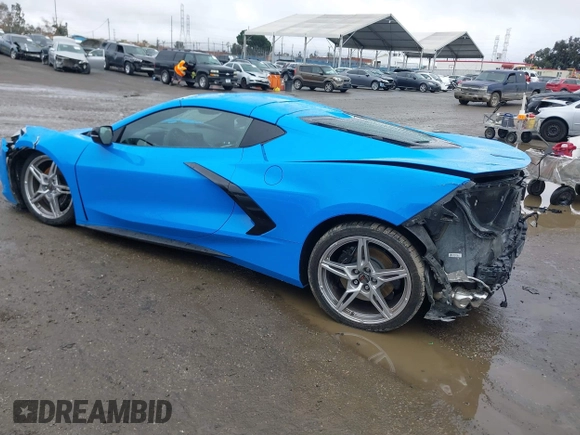 2022 Chevrolet Corvette 3LT with VIN 1G1YC2D44N5117389, listed as a IAAI auction lot 41511815 with 11,915 mi miles. Bid and sale history available at carsss.com. Image 3.