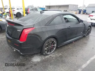 2019 Cadillac ATS-V with VIN 1G6AL1RY7K0126923, listed as a IAAI auction lot 41527035 with 18,067 mi miles. Bid and sale history available at carsss.com. Image 4.