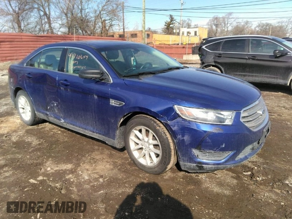 2014 Ford Taurus SE with VIN 1FAHP2D82EG167913, listed as a IAAI auction lot 41710659 with 155,738 mi miles. Bid and sale history available at carsss.com. Image 1.