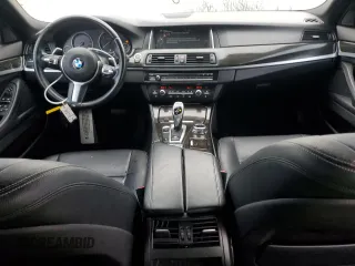 2014 BMW 5 Series 535d with VIN WBAXA5C58ED690187, listed as a Copart auction lot 86191924 with 116,624 mi miles and Salvage Title. Bid and sale history available at carsss.com. Image 8.