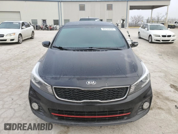 2018 Kia Forte SX with VIN 3KPFN5A34JE180237, listed as a Copart auction lot 85733434 with 89,935 mi miles and Salvage Title. Bid and sale history available at carsss.com. Image 5.