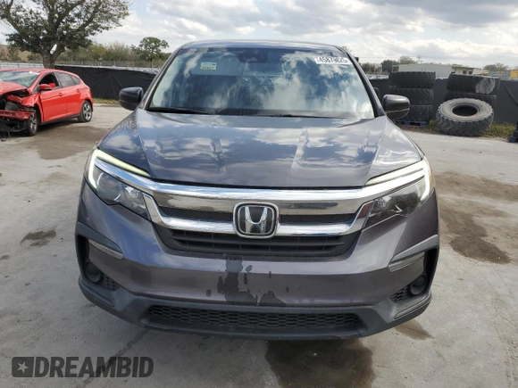 2019 Honda Pilot LX with VIN 5FNYF5H14KB035513, listed as a Copart auction lot 45879025 with 70,124 mi miles and Salvage Title. Bid and sale history available at DreamBid. Image 5.