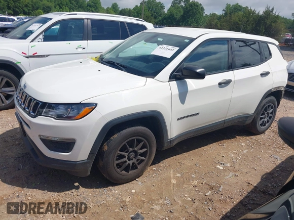 2018 Jeep Compass Sport с VIN 3C4NJCABXJT123085, выставлен на аукционе IAAI как лот 42321682 с пробегом 96 813 миль миль и . История ставок и продаж доступна на DreamBid. Изображение 17.