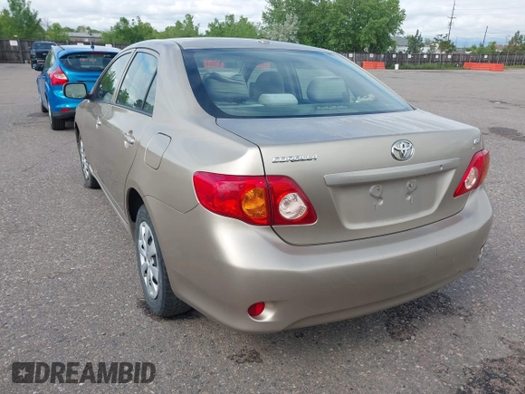 2009 Toyota Corolla with VIN 1NXBU40E09Z078912, listed as a IAAI auction lot 42381759 with 202,353 mi miles and . Bid and sale history available at DreamBid. Image 3.