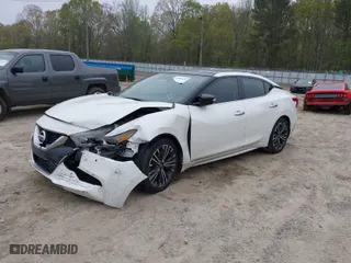 2017 Nissan Maxima SR with VIN 1N4AA6AP7HC425022, listed as a IAAI auction lot 41909028 with 72,371 mi miles. Bid and sale history available at carsss.com. Image 2.