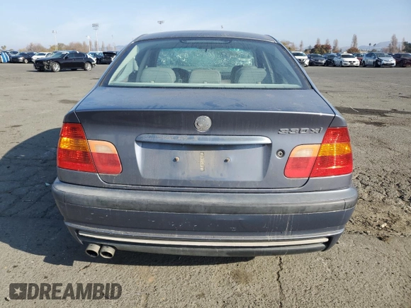 2003 BMW 3 Series 330xi with VIN WBAEW53493PG23208, listed as a Copart auction lot 84649384 with 155,316 mi miles and Salvage Title. Bid and sale history available at carsss.com. Image 6.